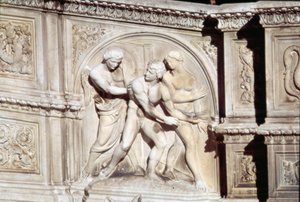 Fonte Gaia (detalle)